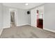 Large carpeted bedroom with an ensuite and walk-in closet at 127 Coatsville Dr, Westfield, IN 46074