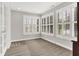 Bright bedroom with large windows with shutters and light-colored carpet at 127 Coatsville Dr, Westfield, IN 46074