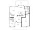 Main-level floorplan highlighting kitchen with island, Gathering room, dining area, and garage layout with precise dimensions at 16264 Red Clover Ln, Noblesville, IN 46062
