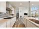 Contemporary kitchen with stainless steel appliances and an open layout at 16264 Red Clover Ln, Noblesville, IN 46062