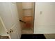 Stairway leading to the basement. Easy access to utilities and storage at 17003 Whitebark Ct, Westfield, IN 46074