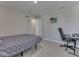 Bedroom with neutral colors and modern features at 192 Bluestem Ln, Whiteland, IN 46184