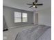 Sunlit bedroom with views and a comfortable bed at 192 Bluestem Ln, Whiteland, IN 46184