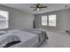 Bright bedroom with natural light and ceiling fan at 192 Bluestem Ln, Whiteland, IN 46184