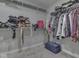 Walk-in closet with wire shelving, providing ample storage space at 192 Bluestem Ln, Whiteland, IN 46184