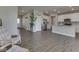 Open concept living room view showcases lots of open space with access to the kitchen at 192 Bluestem Ln, Whiteland, IN 46184
