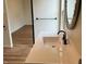 Bathroom featuring modern finishes, including a new vanity and black fixtures at 223 E Fordice St, Lebanon, IN 46052