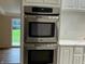 Stainless steel double oven featuring modern design for efficient cooking at 223 E Fordice St, Lebanon, IN 46052