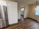 Spacious kitchen with stainless steel appliances and ample cabinet storage at 223 E Fordice St, Lebanon, IN 46052