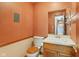 Washroom with a wood vanity and medicine cabinet at 2430 Spring Hill Ct, Indianapolis, IN 46268
