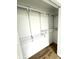 Large closet with new shelving for ample storage at 2431 Timbercrest Dr, Columbus, IN 47203
