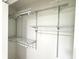 Closet interior featuring white wire shelving and chrome closet rods at 2431 Timbercrest Dr, Columbus, IN 47203