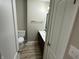 Bright bathroom with updated vanity at 2453 Larnie Ln, Indianapolis, IN 46219