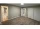 Comfortable bedroom with carpet, closet and neutral paint, creating a cozy and inviting space at 2453 Larnie Ln, Indianapolis, IN 46219