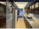 Functional kitchen that opens to a cozy dining room with plentiful cabinet space and efficient appliances at 3232 St Jude Dr, Indianapolis, IN 46227