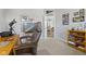 Home office featuring a desk, comfortable chair, and decor at 3424 S Lookout Pass, New Palestine, IN 46163