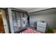 Bedroom includes a closet with organizers, shelves, and hanging space at 35 Meadow Dr, New Palestine, IN 46163