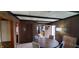 Dining Room area features a wooden table and seating for four at 35 Meadow Dr, New Palestine, IN 46163