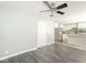 Bright living space open to a modern kitchen, stainless appliances, and updated features at 3846 Alsace Pl, Indianapolis, IN 46226