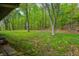 Backyard with trees and grass at 4080 S London Dr, Martinsville, IN 46151