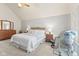 Inviting bedroom with a plush bed, soft lighting, and stylish décor, creating a cozy retreat at 4619 Allen Dr, Carmel, IN 46033