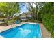 Sparkling pool and patio area perfect for outdoor entertainment and relaxation at 4619 Allen Dr, Carmel, IN 46033