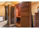 Inviting sauna with warm wood paneling, bench seating, and a relaxing atmosphere at 4619 Allen Dr, Carmel, IN 46033