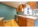 Kitchen featuring wood cabinets and stainless steel appliances at 4632 Willowbrook Dr, Columbus, IN 47203