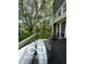 Inviting back deck features kayaks, outdoor seating, and a view of a lush lawn at 4655 Framington Ct, Indianapolis, IN 46254