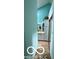 View of the bathroom showing dual sinks, white cabinetry, and a large mirror at 4655 Framington Ct, Indianapolis, IN 46254