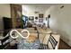 Spacious living room boasts a large sectional sofa, stone fireplace, and neutral decor at 4655 Framington Ct, Indianapolis, IN 46254