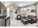Living room showcasing plush seating, soft carpet, and neutral paint at 7218 Antiquity Dr, Carmel, IN 46033
