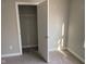 Bedroom features an open closet at 9074 Larson Dr, Pendleton, IN 46064