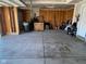 A spacious two car garage with ample room for parking and storage, perfect for a modern Gathering at 9074 Larson Dr, Pendleton, IN 46064