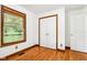 A bright bedroom with ample closet space and natural light at 9510 N Cooney Rd, Mooresville, IN 46158