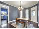 Kitchen showcasing ample cabinet space, stainless steel appliances, and hardwood floors at 1000 E King St, Franklin, IN 46131