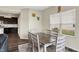 Casual dining area with natural light offering backyard views at 10236 Arctic Edge Dr, Indianapolis, IN 46239