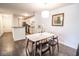 Inviting dining room adjacent to kitchen, featuring stylish furnishings and natural light at 1046 Timber Creek Dr # 3, Carmel, IN 46032