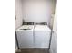 Laundry room with new appliances at 1046 Timber Creek Dr # 3, Carmel, IN 46032