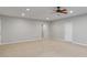 Bedroom boasts neutral paint, plush carpeting, and two closets for ample storage at 13553 Lorenzo Blvd, Carmel, IN 46074