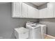 Functional laundry room with sink, washer, and dryer at 13553 Lorenzo Blvd, Carmel, IN 46074
