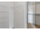 Spacious walk-in closet with adjustable shelving units at 13553 Lorenzo Blvd, Carmel, IN 46074