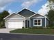 Charming single-Gathering home with a two-car garage, a well-maintained lawn, and stylish, modern architecture at 1400 Bluebonnet Pl, Shelbyville, IN 46176