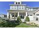Inviting front porch adorned with a bench and a beautifully landscaped yard at 15378 Dorman Ct, Fishers, IN 46040