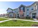 Attractive exterior showcasing a well-maintained lawn, sidewalk, and pleasing architectural details at 17237 Rancorn Pl, Westfield, IN 46074