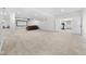 Spacious finished basement features theatre setup, gym, and play area at 1787 Halifax St, Carmel, IN 46032