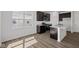 Kitchen with granite island and stainless steel appliances at 1874 Victor Higgins Dr, Shelbyville, IN 46176