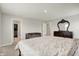 Spacious bedroom with an ensuite bathroom and ample closet space at 3719 Lexham Ct, Danville, IN 46122