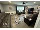 Comfortable living room with plush seating, stylish decor, and ample natural light at 3829 Waycross Dr, Columbus, IN 47203