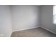A vacant bedroom featuring neutral walls and carpet, ready for personalization at 3998 Bozeman Way, Bargersville, IN 46106